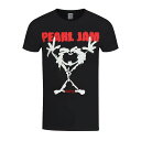 (パール ジャム) Pearl Jam オフィシャル商品 ユニセックス Stickman Tシャツ 半袖 トップス 【海外通販】