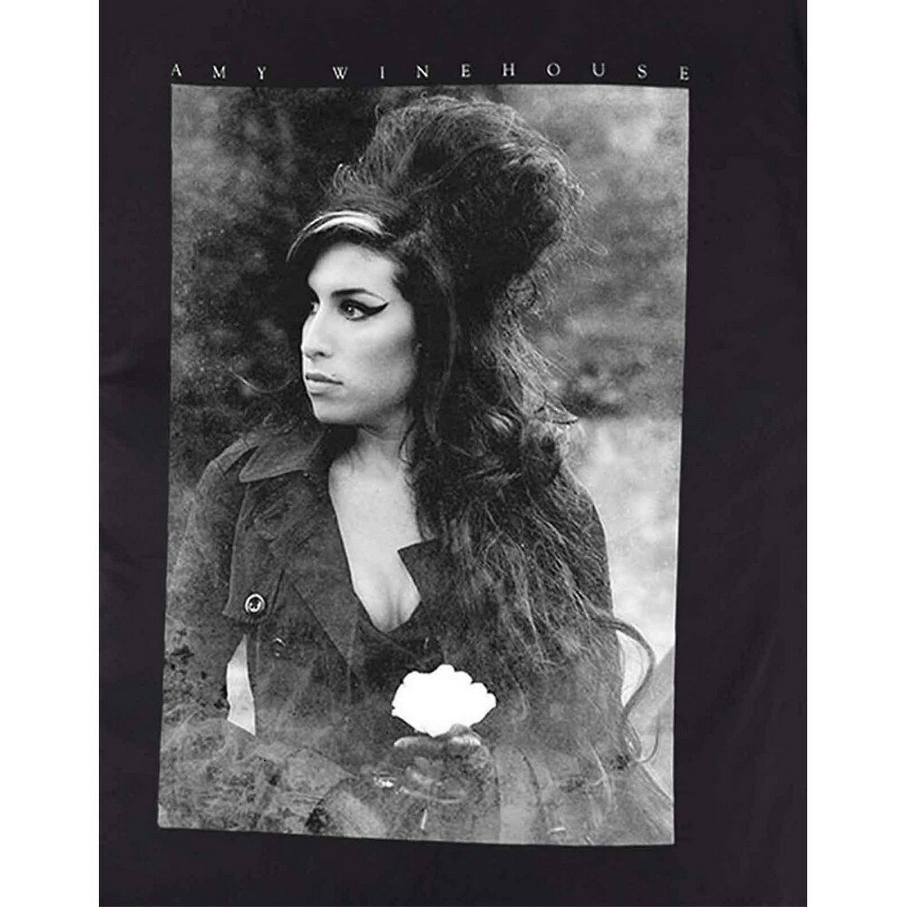 (ߡ磻ϥ) Amy Winehouse ե뾦 ˥å Flower Portrait T åȥ Ⱦµ ȥåץ ڳΡ