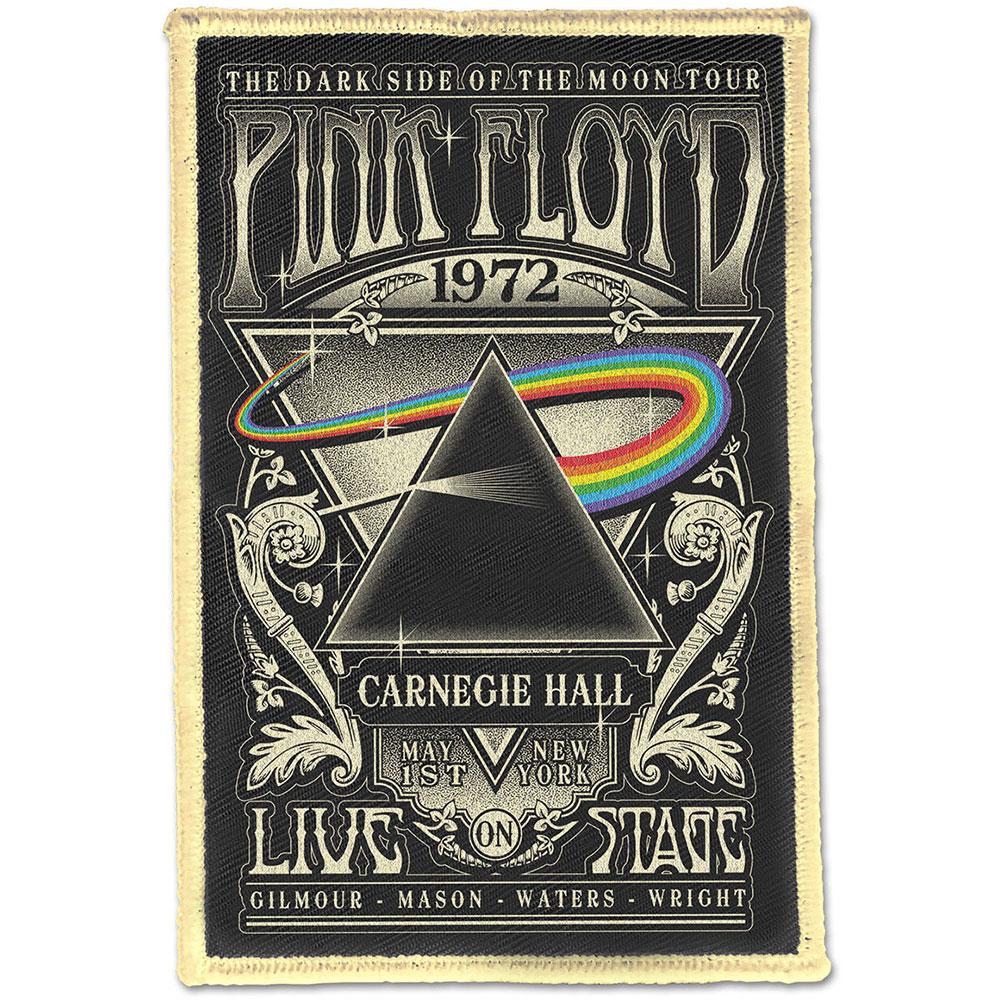 (ピンク・フロイド) Pink Floyd オフィシャル商品 Carnegie Hall ワッペン 織地 アイロン接着 パッチ 【海外通販】