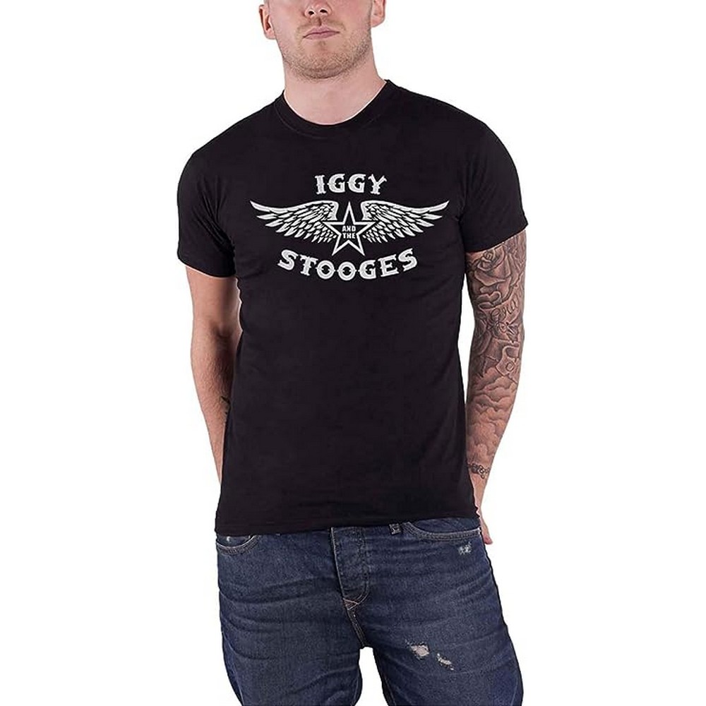 (イギー アンド ストゥージズ) Iggy The Stooges オフィシャル商品 ユニセックス Wings Tシャツ 半袖 トップス 【海外通販】