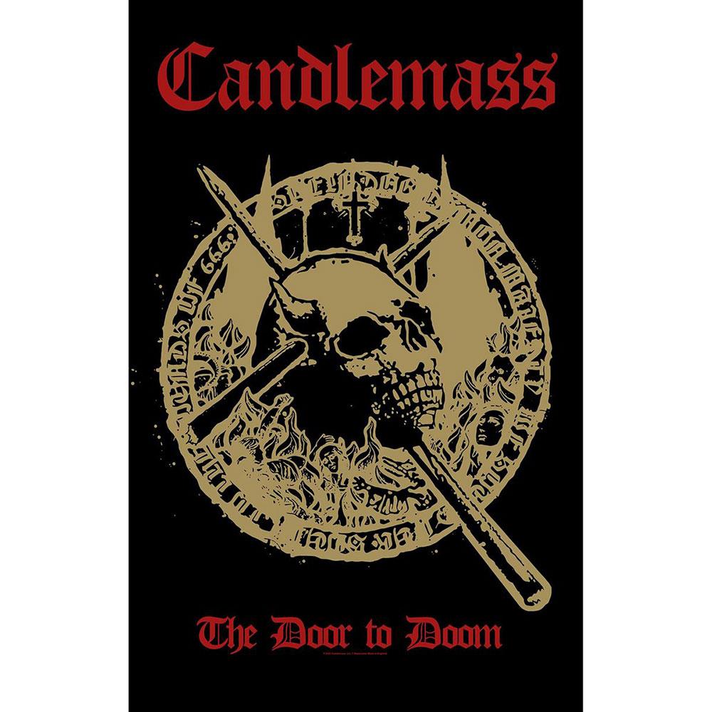 (キャンドルマス) Candlemass オフィシャル商品 The Door To Doom テキスタイルポスター 布製 ポスター..