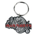 (アイアン・メイデン) Iron Maiden オフィシャル商品 Number Of The Beast キーリング キーホルダー 【海外通販】