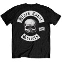 (ブラック レーベル ソサイアティ) Black Label Society オフィシャル商品 ユニセックス Worldwide Tシャツ バックプリント 半袖 トップス 【海外通販】