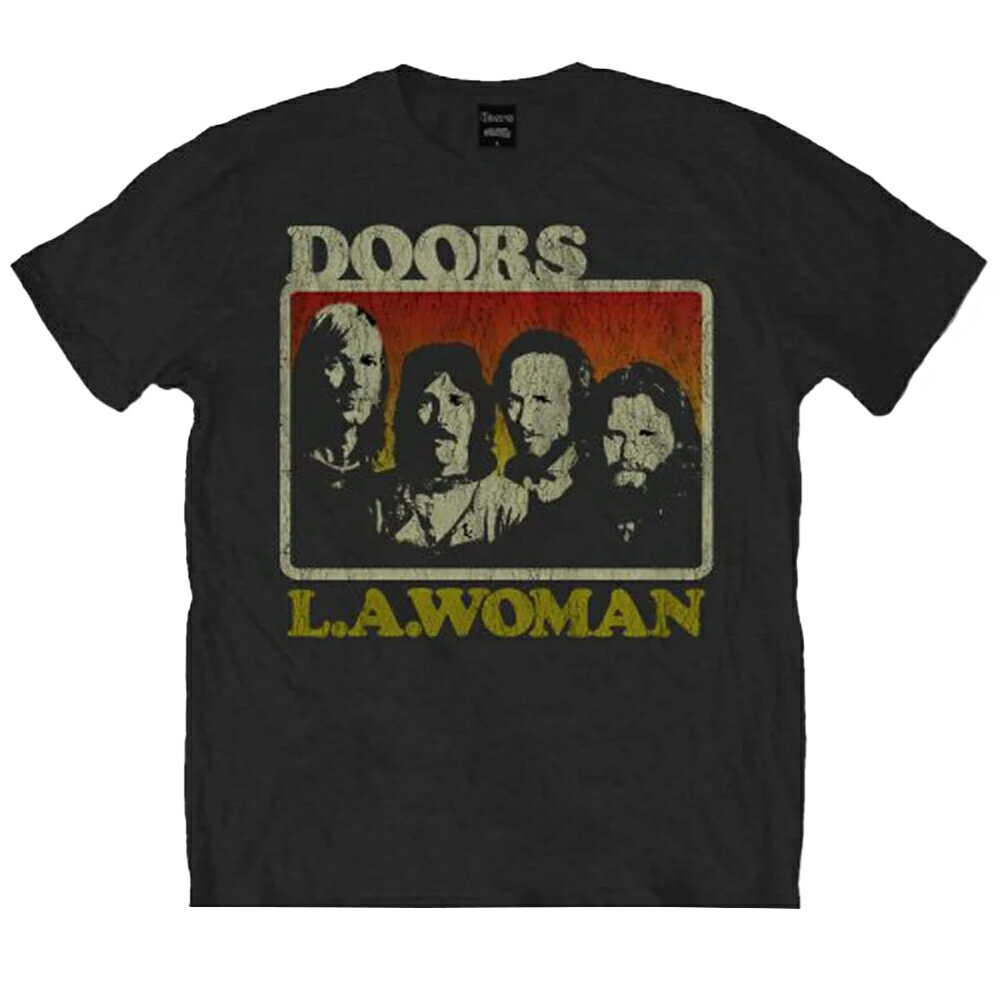 (ドアーズ) The Doors オフィシャル商品 ユニセックス LA Woman Tシャツ 半袖 トップス 【海外通販】