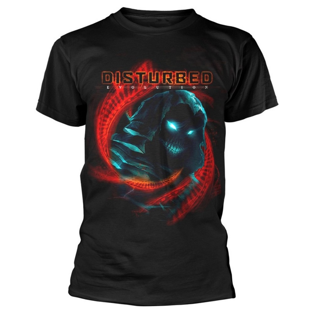 (ディスターブド) Disturbed オフィシャル商品 ユニセックス DNA Swirl Tシャツ コットン 半袖 トップス 【海外通販】