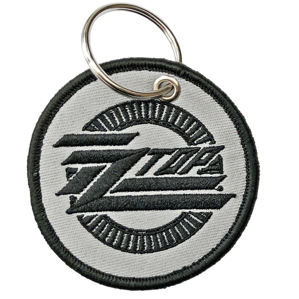 (ZZトップ) ZZ Top オフィシャル商品 サークル ロゴ キーリング キーホルダー 【海外通販】