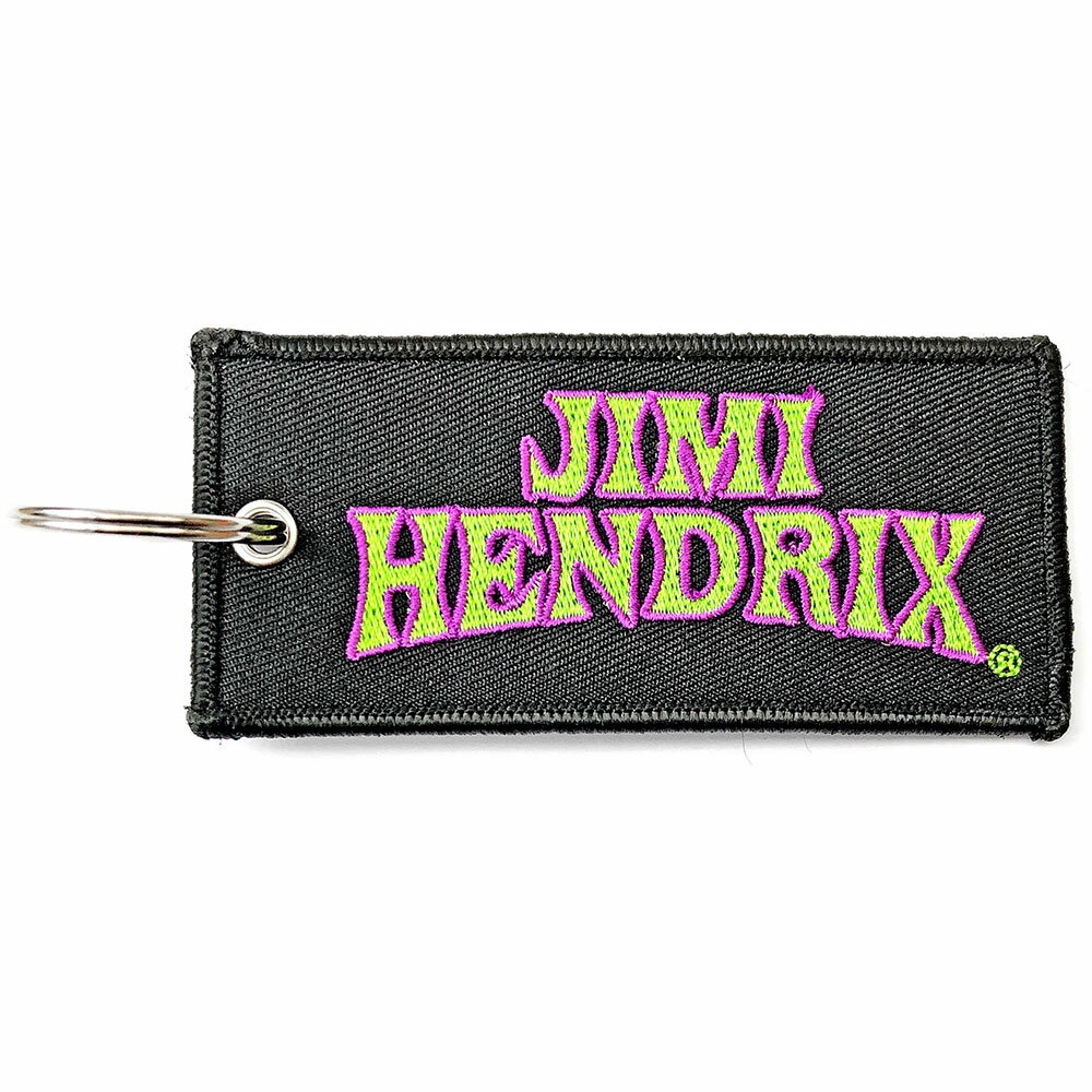 (ジミ・ヘンドリックス) Jimi Hendrix オフィシャル商品 Arch キーリング ロゴ キーホルダー 【海外通販】