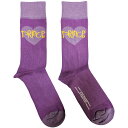 (プリンス) Prince オフィシャル商品 ユニセックス ハート ソックス 靴下 (1足組) 【海外通販】