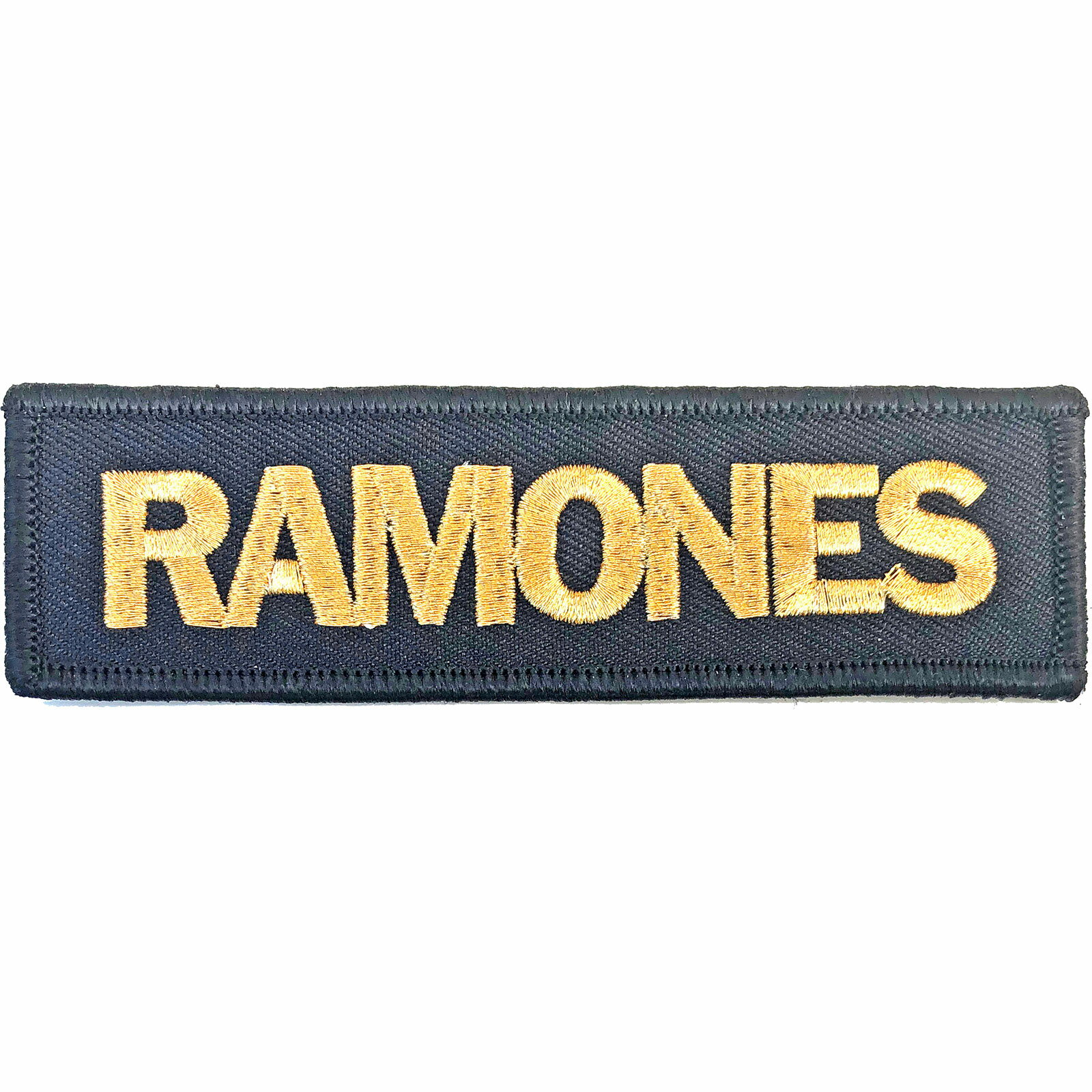 (ラモーンズ) Ramones オフィシャル商品 ロゴ ワッペン アイロン装着 パッチ 