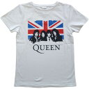 (クイーン) Queen オフィシャル商品 キッズ 子供 Union Jack Tシャツ 半袖 トップス 【海外通販】