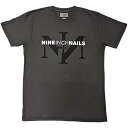 (ナイン インチ ネイルズ) Nine Inch Nails オフィシャル商品 ユニセックス ロゴ Tシャツ 半袖 トップス 【海外通販】