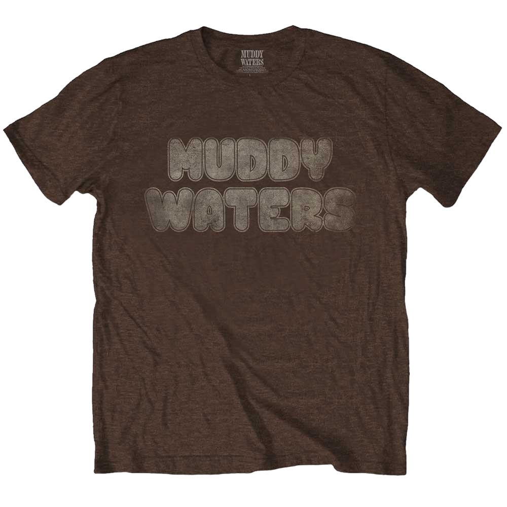 (マディ・ウォ-ターズ) Muddy Waters オフィシャル商品 ユニセックス Electric Mud ビンテージ風 Tシャツ コットン 半袖 トップス 【海外通販】