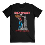 (アイアン・メイデン) Iron Maiden オフィシャル商品 ユニセックス The Beast In New York Tシャツ バックプリント 半袖 トップス 【海外通販】