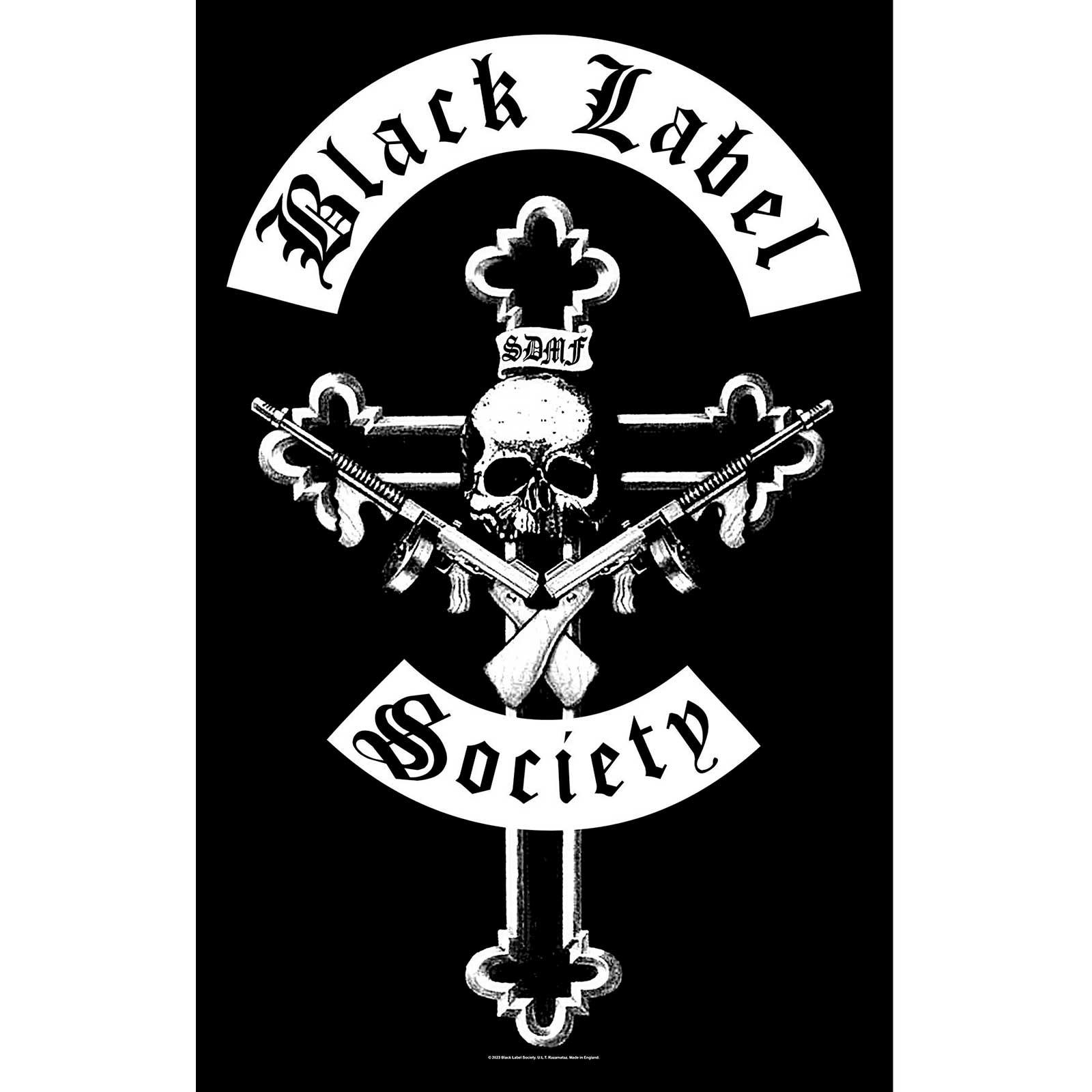 ブラック・レーベル・ソサイアティ Black Label Society オフィシャル商品 Mafia テキスタイルポスター 布製 ポスター 【海外通販】
