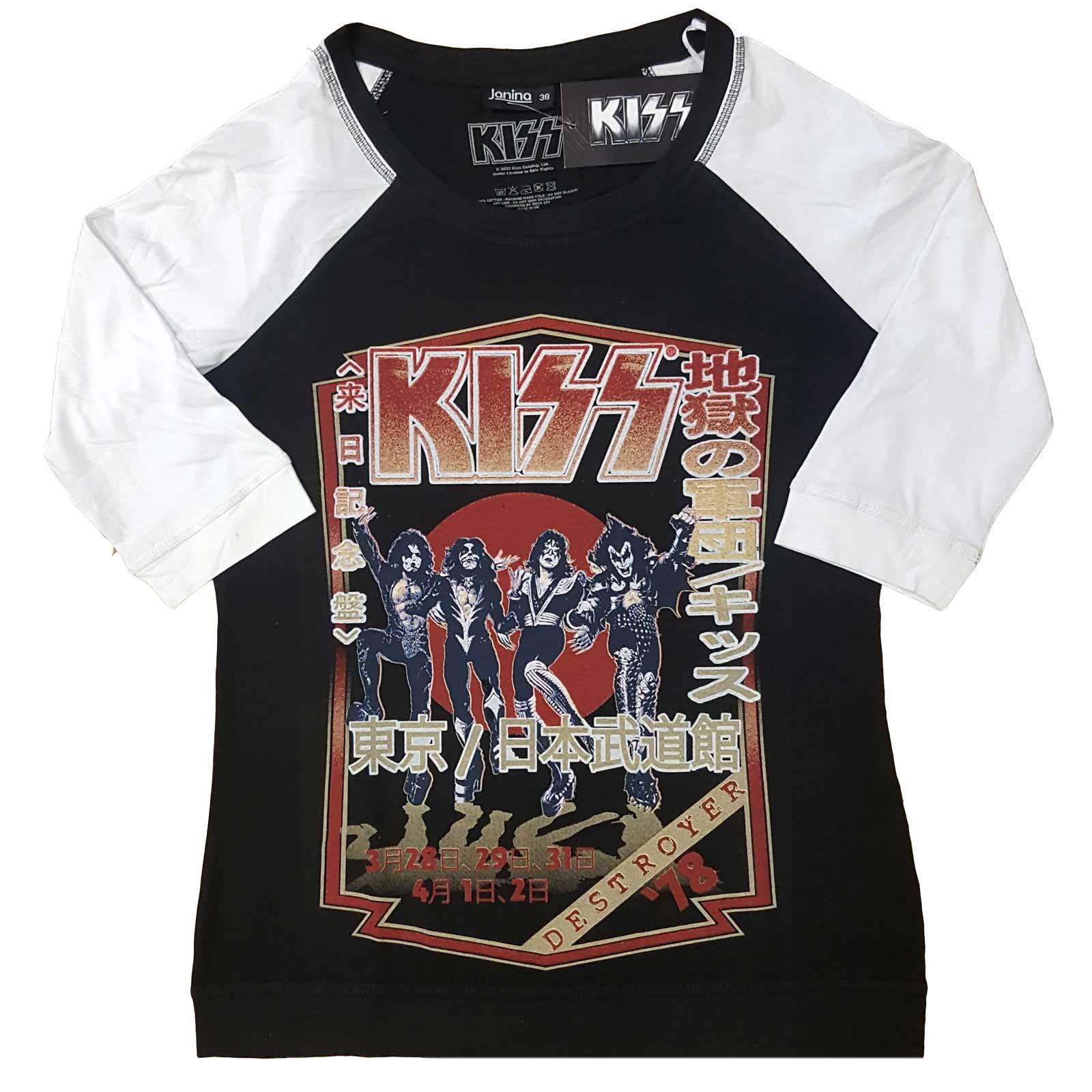 (���å�) Kiss ���ե�����뾦�� ��ǥ����� Destroyer Tour 78 T����� ���åȥ� �饰��� ��ʬµ �ȥåץ� �ڳ������Ρ�
