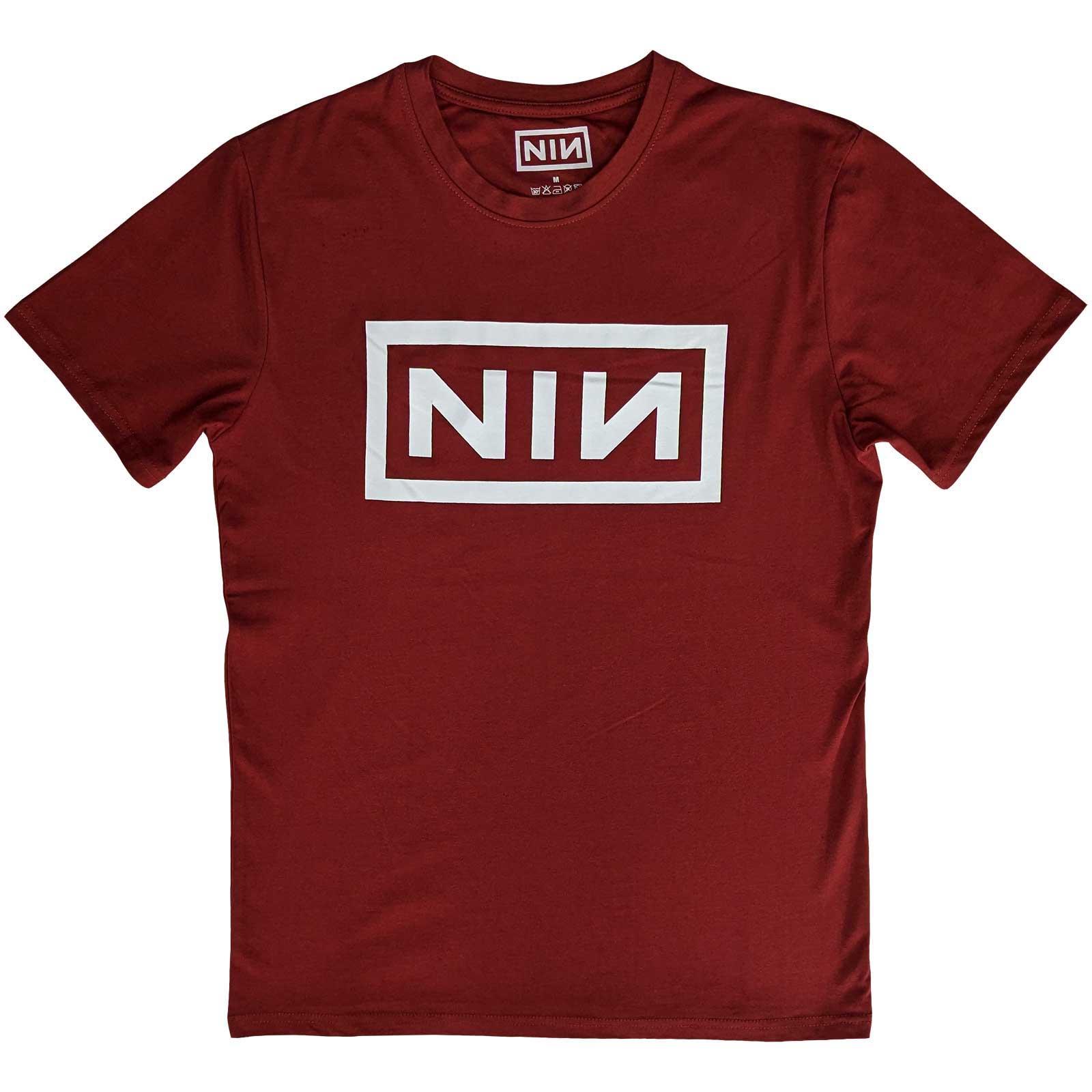 (ナイン・インチ・ネイルズ) Nine Inch Nails オフィシャル商品 ユニセックス クラシック Tシャツ ロゴ 半袖 トップス 【海外通販】