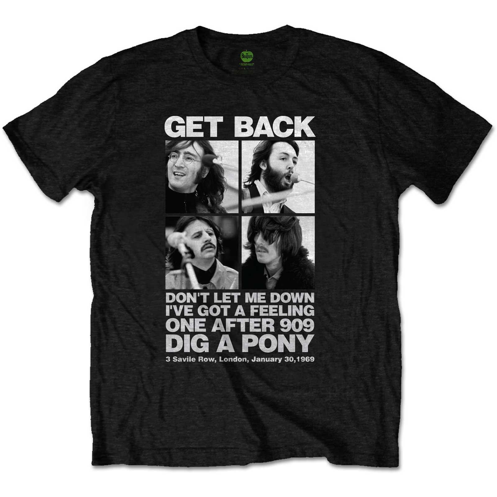 (ザ・ビートルズ) The Beatles オフィシャル商品 ユニセックス 3 Savile Row Tシャツ コットン 半袖 トップス 【海外通販】