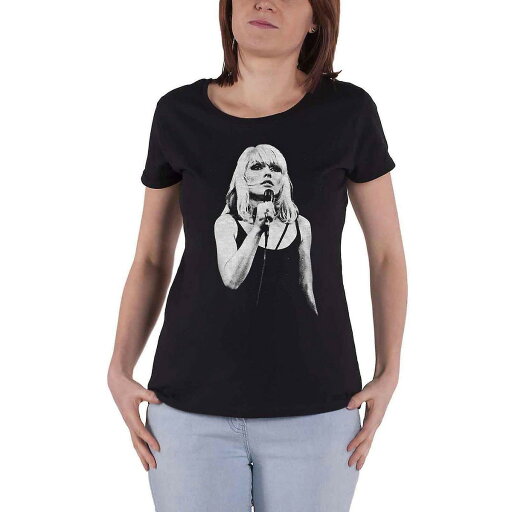 (デビー・ハリー) Debbie Harry オフィシャル商品 レディース Open Mic Tシャツ コットン 半袖 トップス 【海外通販】 (デビー・ハリー) Debbie Harry オフィシャル商品 レディース Open Mic Tシャツ コットン 半袖 トップス 【海外通販】