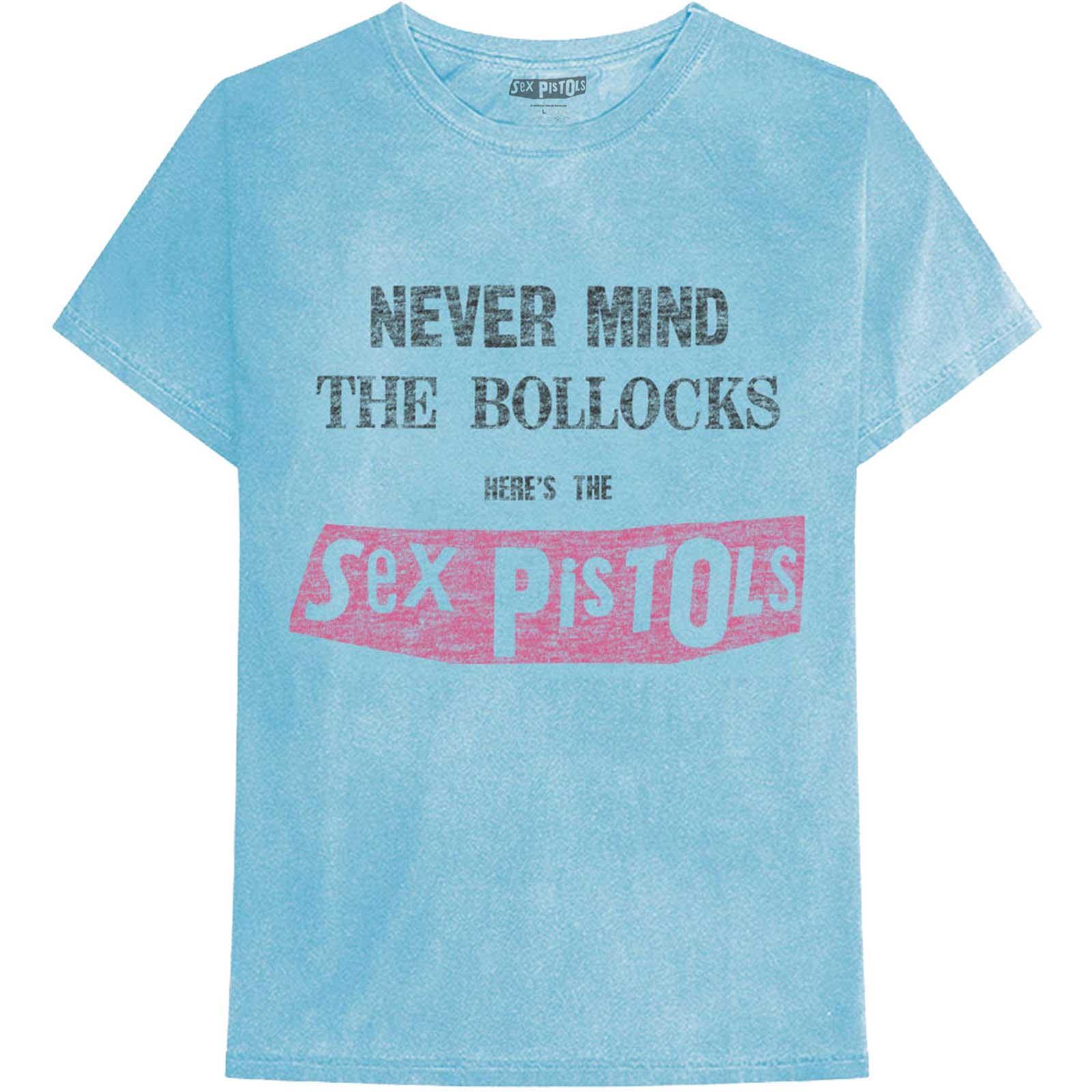 (セックス ピストルズ) Sex Pistols オフィシャル商品 ユニセックス Never Mind The Bollocks Tシャツ ディストレスド 半袖 トップス 【海外通販】