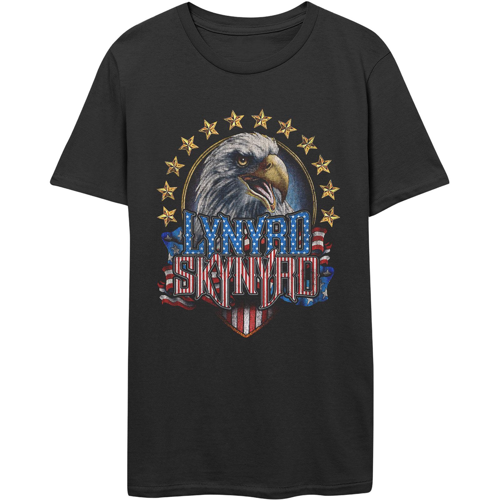 (レーナード スキナード) Lynyrd Skynyrd オフィシャル商品 ユニセックス Eagle Cotton Tシャツ 半袖 トップス 【海外通販】