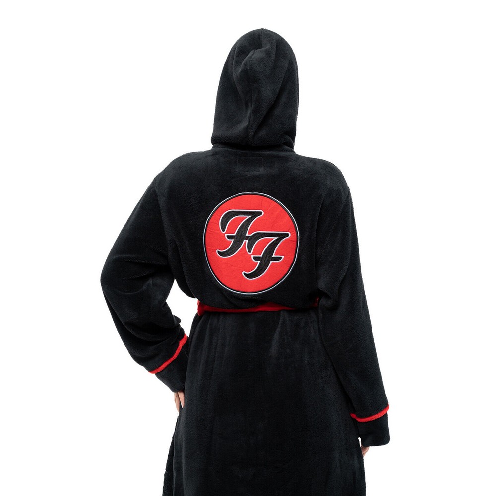 楽天Pertemba Japan（フー・ファイターズ） Foo Fighters オフィシャル商品 ユニセックス ロゴ バスローブ ガウン 【海外通販】