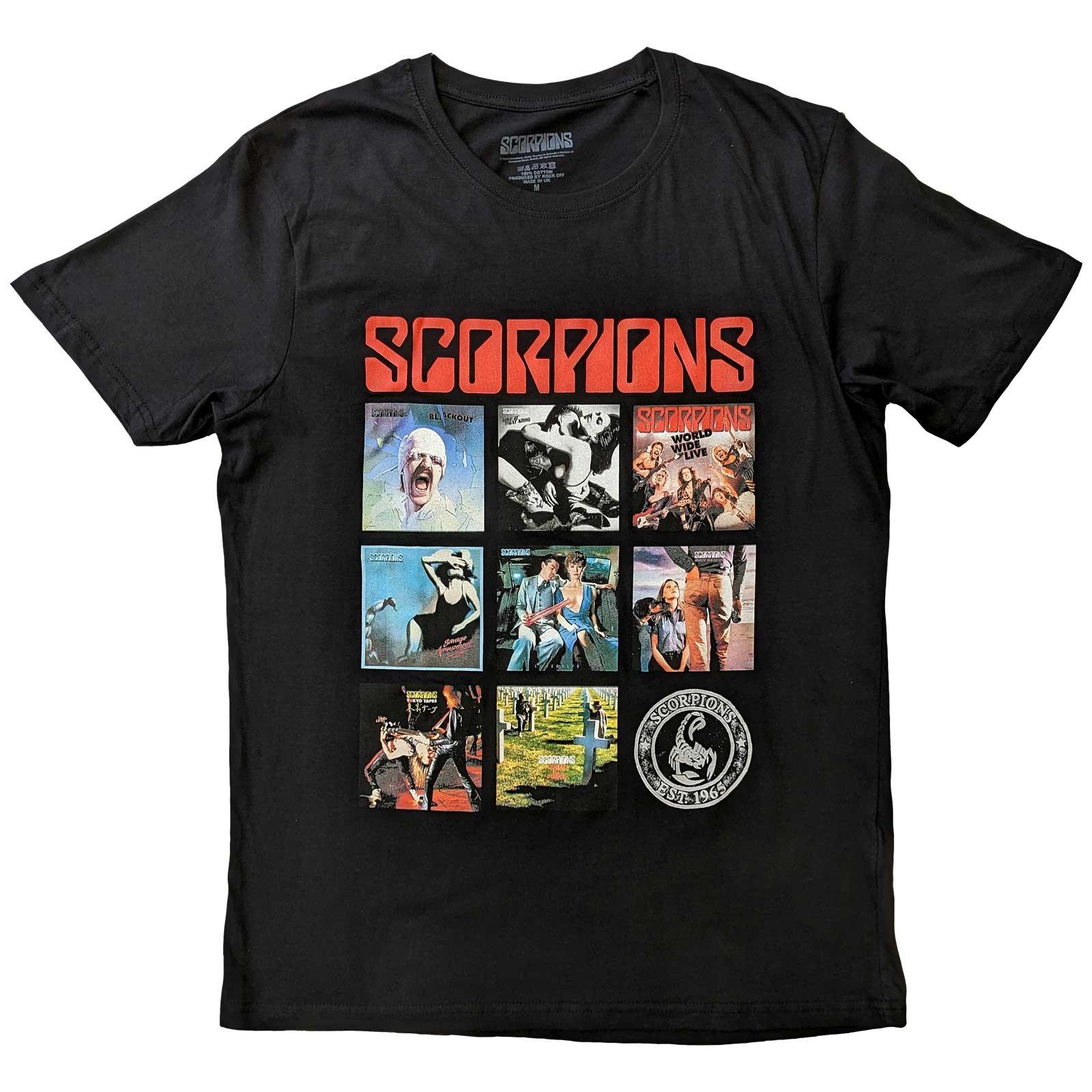(スコーピオンズ) Scorpions オフィシャル商品 ユニセックス Remastered Tシャツ コットン 半袖 トップス 【海外通販】