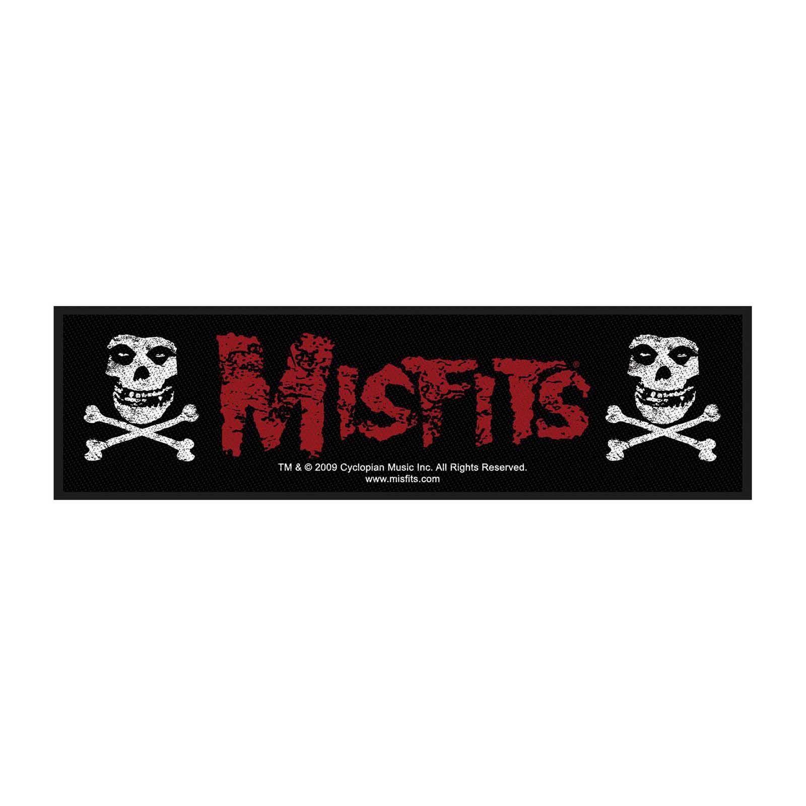 (ミスフィッツ) Misfits オフィシャル商品 Strip Skull And Crossbon ...