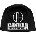 (パンテラ) Pantera オフィシャル商品 ユニセックス Cowboys From Hell ニット帽 ビーニー キャップ 【海外通販】
