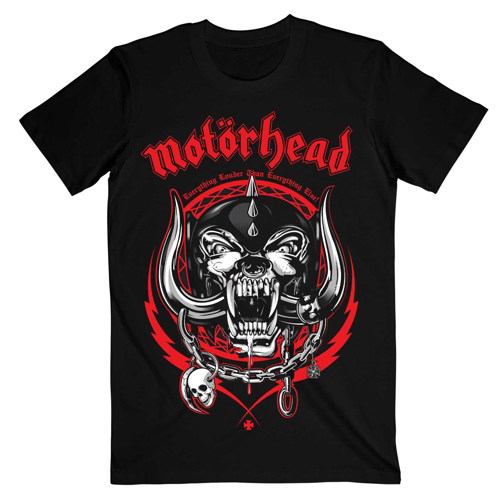 (モーターヘッド) Motorhead オフィシャル商品 ユニセックス Lightning Wreath Tシャツ 半袖 トップス 