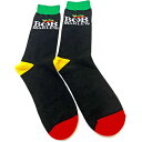 (ボブ・マーリー) Bob Marley オフィシャル商品 ユニセックス ロゴ ソックス 靴下 セット (1足組) 【海外通販】