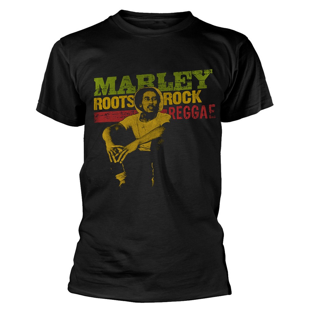 (ボブ・マーリー) Bob Marley オフィシャル商品 ユニセックス Roots Rock Reggae Tシャツ 半袖 トップス 【海外通販】