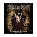 (クレイドル オブ フィルス) Cradle Of Filth オフィシャル商品 Cruelty And The Beast ワッペン パッチ 【海外通販】