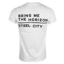 (ブリング・ミー・ザ・ホライズン) Bring Me The Horizon オフィシャル商品 ユニセックス Distorted Tシャツ コットン 半袖 トップス 