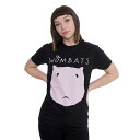(ザ・ウォンバッツ) The Wombats オフィシャル商品 ユニセックス ロゴ Tシャツ コットン 半袖 トップス 【海外通販】