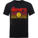 (ドアーズ) The Doors オフィシャル商品 ユニセックス Riders On The Storm Sunset Tシャツ コットン 半袖 トップス 【海外通販】