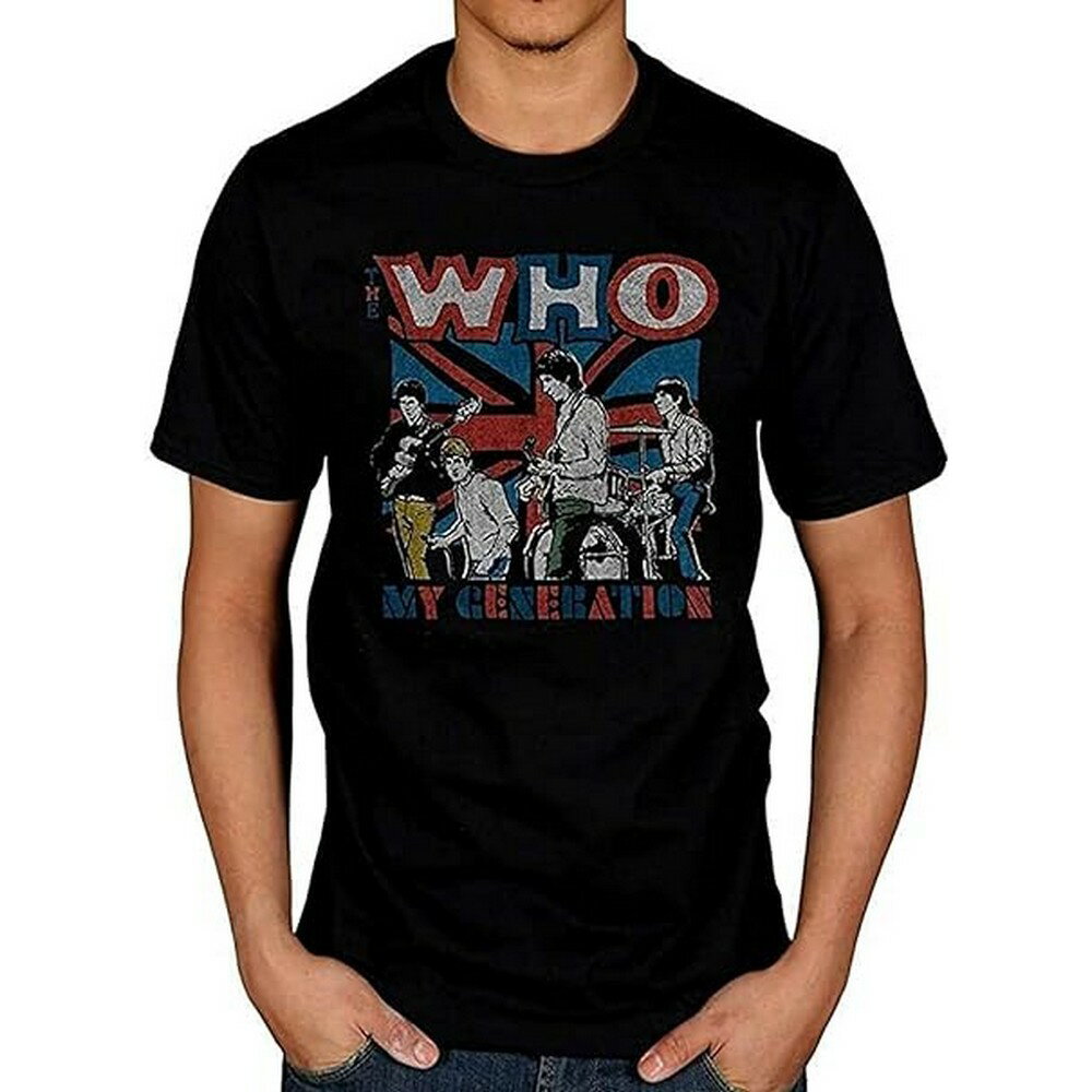 (ザ・フー) The Who オフィシャル商品 ユニセックス My Generation Sketch Tシャツ コットン 半袖 トップス 【海外通販】