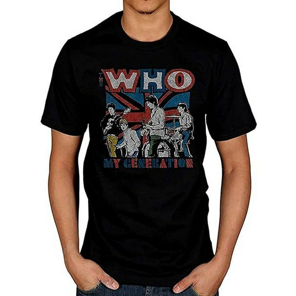 (ザ フー) The Who オフィシャル商品 ユニセックス My Generation Sketch Tシャツ コットン 半袖 トップス 【海外通販】