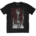 (エイミー ワインハウス) Amy Winehouse オフィシャル商品 ユニセックス Back To Black Chalk Board Tシャツ コットン 半袖 トップス 【海外通販】