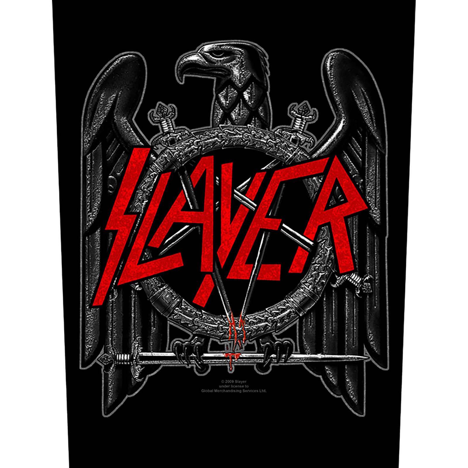 (スレイヤー) Slayer オフィシャル商品 イーグル ワッペン 縫い付けタイプ パッチ 【海外通販】