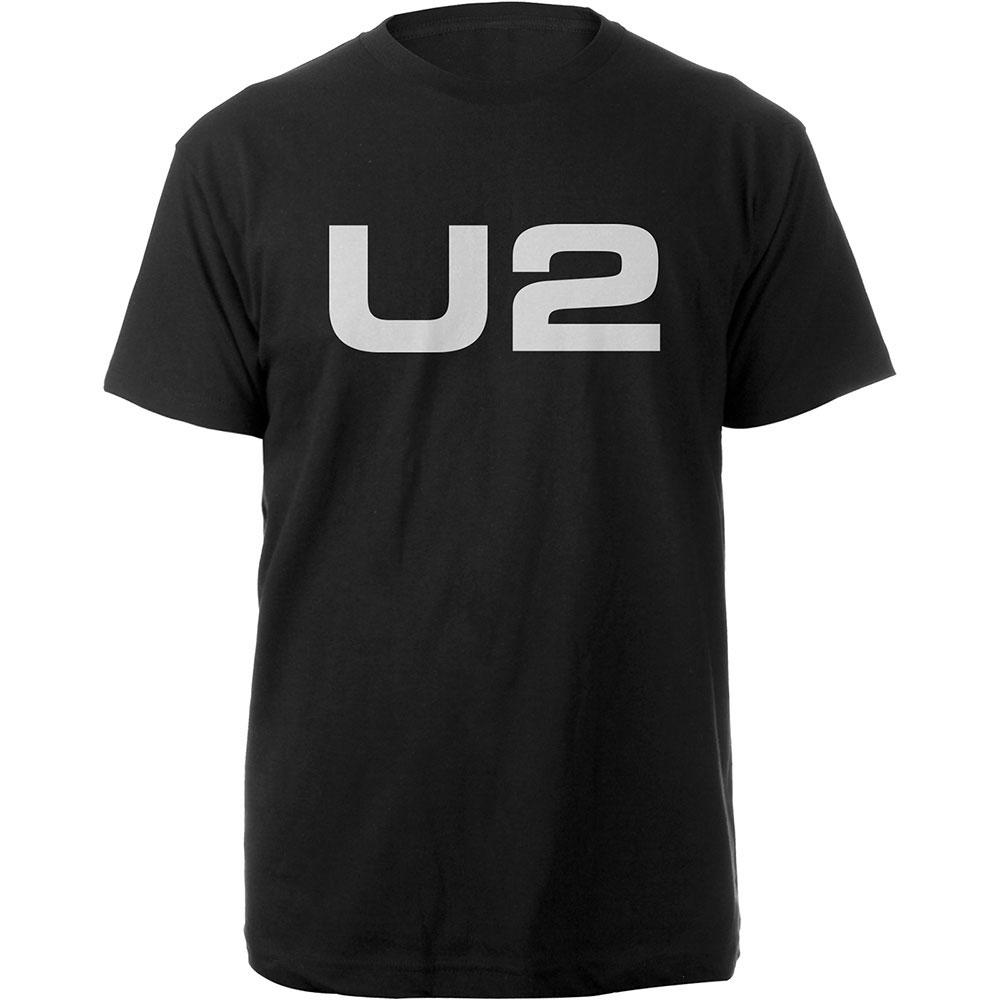 (ユートゥー) U2 オフィシャル商品 ユニセックス ロゴ Tシャツ コットン 半袖 トップス 【海外通販】