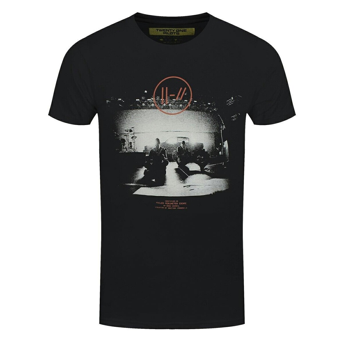 (トゥエンティ・ワン・パイロッツ) twenty one pilots オフィシャル商品 ユニセックス Dark Stage Tシャツ コットン 半袖 トップス 【海外通販】