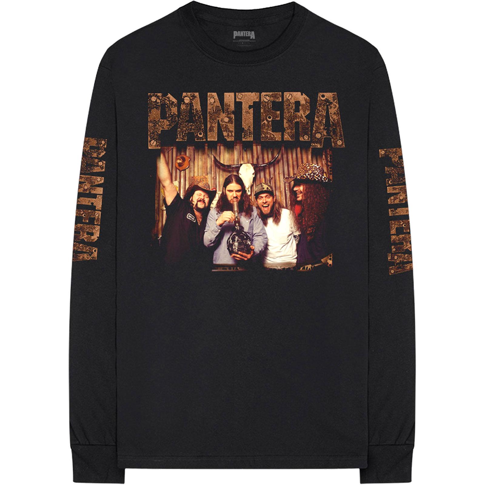 (パンテラ) Pantera オフィシャル商品 ユニセックス Bong Group Tシャツ 長袖 トップス 【海外通販】