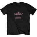 (ブラックピンク) BlackPink オフィシャル商品 ユニセックス The Album Crown Tシャツ 半袖 トップス 【海外通販】