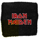 (アイアン・メイデン) Iron Maiden オフィシャル商品 The Final Frontier リストバンド ロゴ スエットバンド 【海外通販】