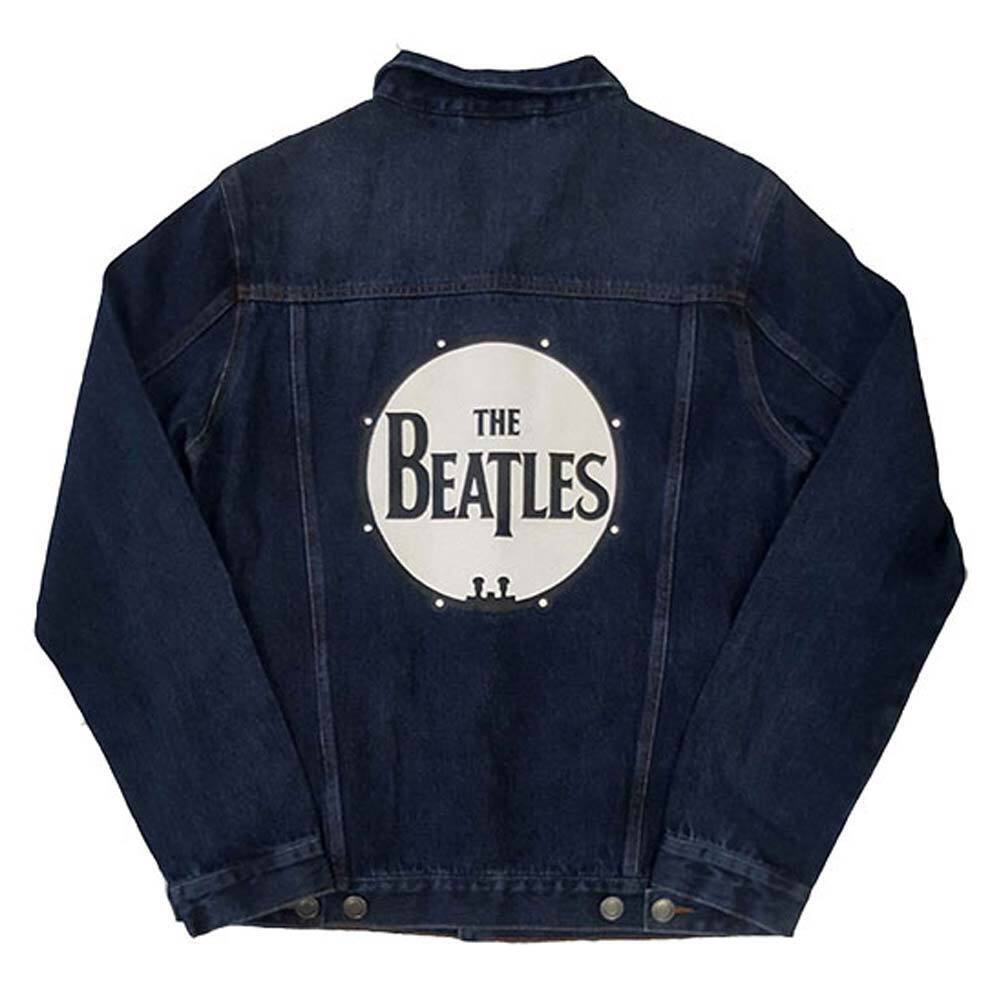 (ザ・ビートルズ) The Beatles オフィシャル商品 ユニセックス ロゴ デニムジャケット 上着 アウター 【海外通販】