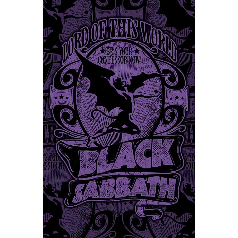ブラック・サバス Black Sabbath オフィシャル商品 Lord Of This World テキスタイルポスター 布製 ポスター 【海外通販】