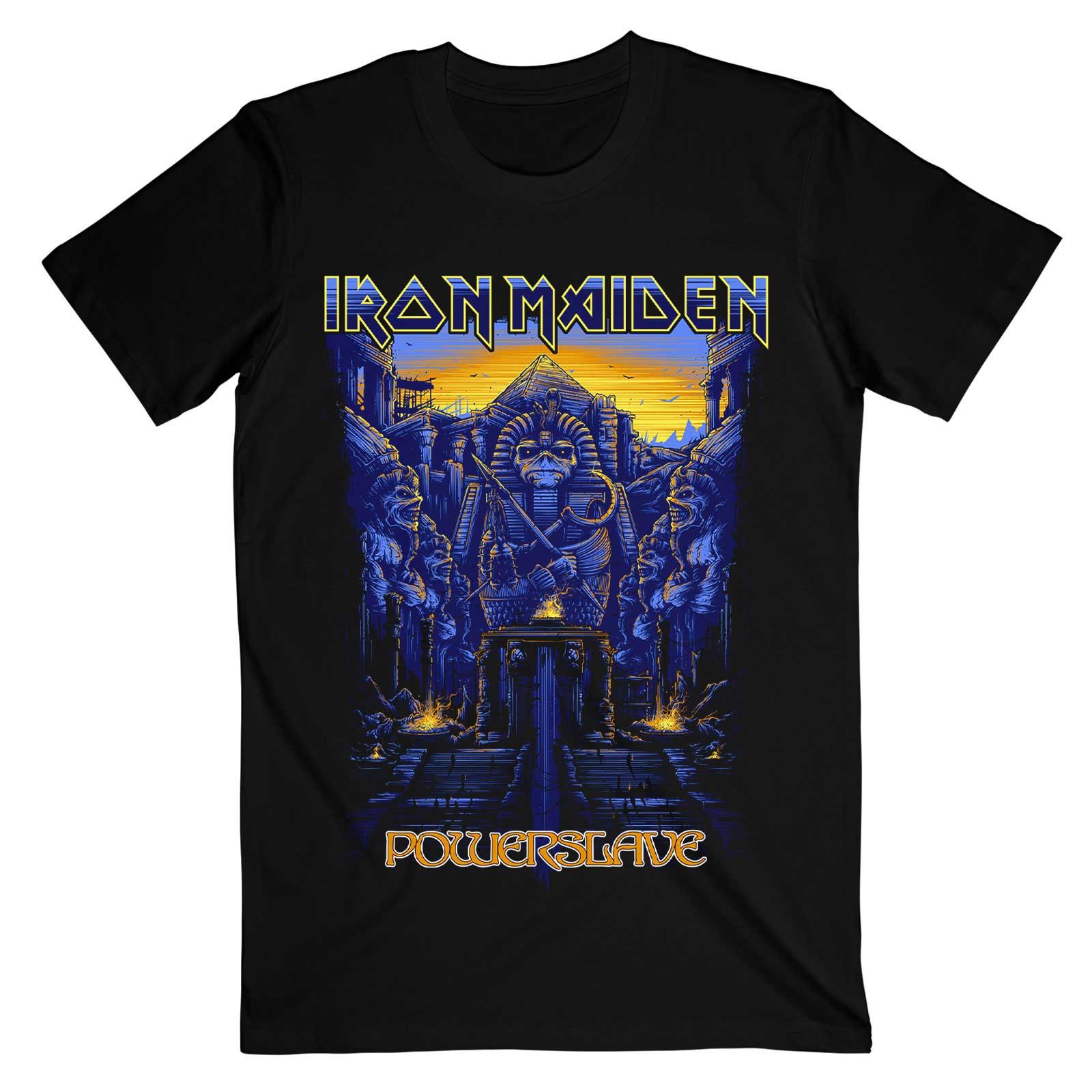 (󡦥ᥤǥ) Iron Maiden ե뾦 ˥å Dark Ink Powerslaves T Ⱦµ ...