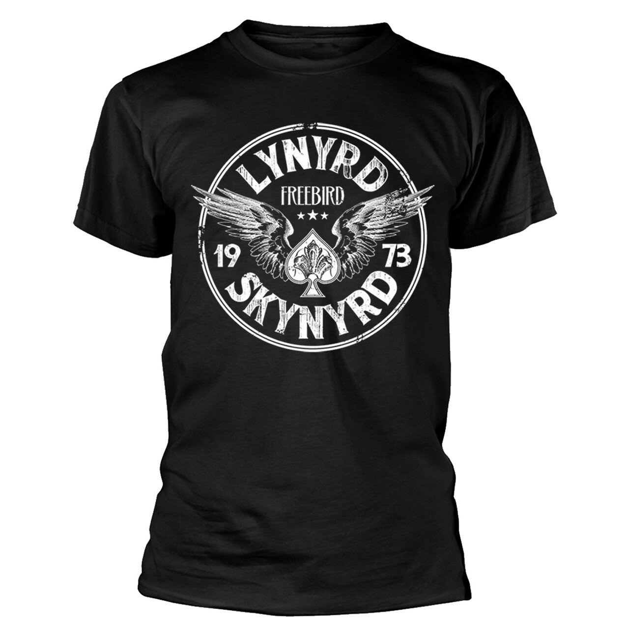 (レーナード スキナード) Lynyrd Skynyrd オフィシャル商品 ユニセックス Freebird ´73 Wings Tシャツ コットン 半袖 トップス 【海外通販】
