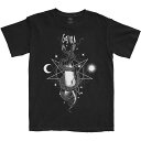 (ゴジラ) Gojira オフィシャル商品 ユニセックス Celestial Snakes Tシャツ コットン 半袖 トップス 【海外通販】