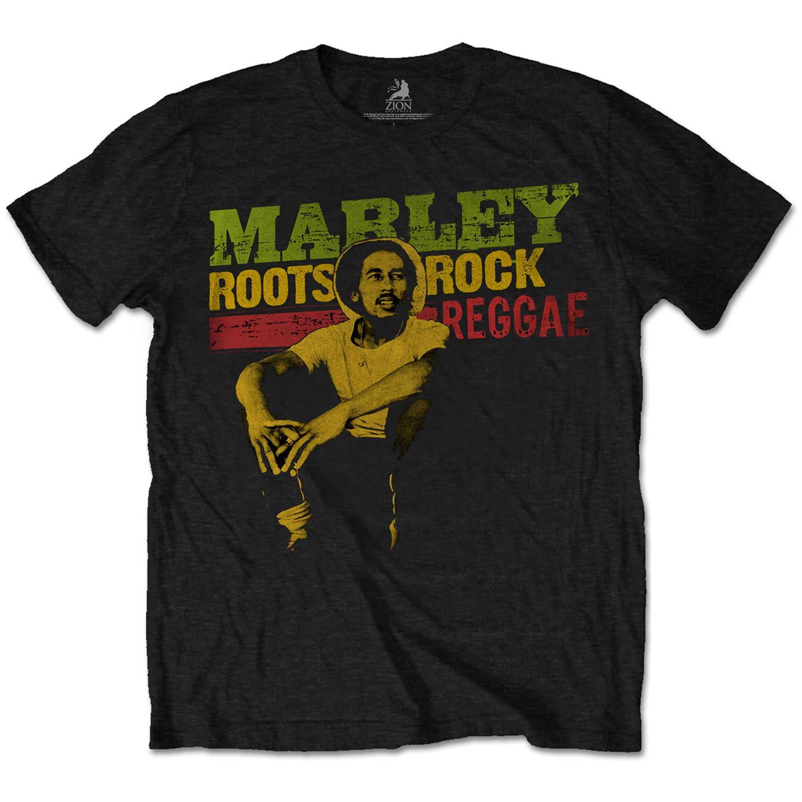 (ボブ マーリー) Bob Marley オフィシャル商品 キッズ 子供 Roots Rock Reggae Tシャツ 半袖 トップス 【海外通販】